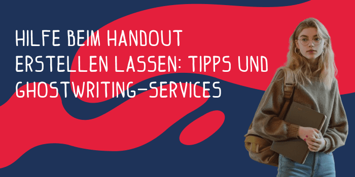 Hilfe beim Handout erstellen lassen: Tipps und Ghostwriting-Services
